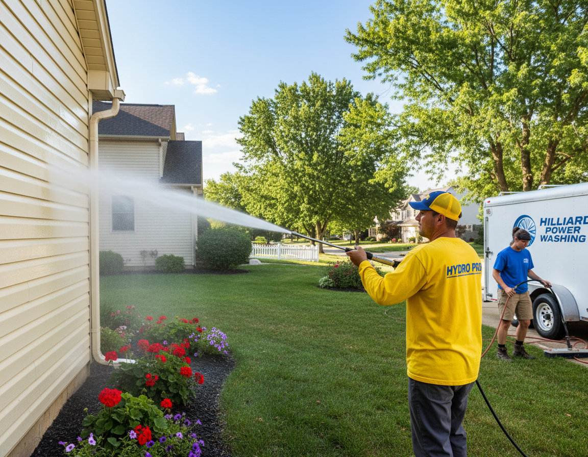 Pressure Washing In Lewis Center